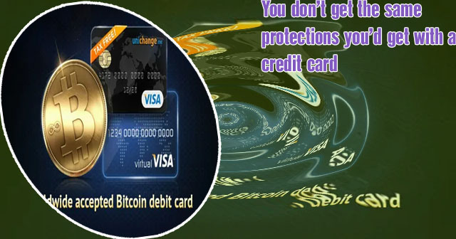 Bitcoin with debit card