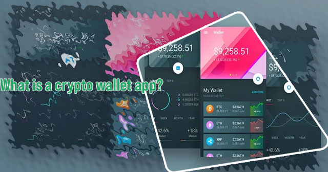 Cryptocurrency wallet app
