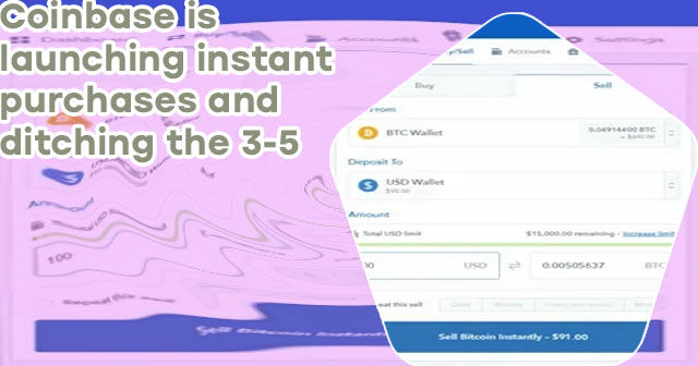 How to buy bitcoin instantly coinbase