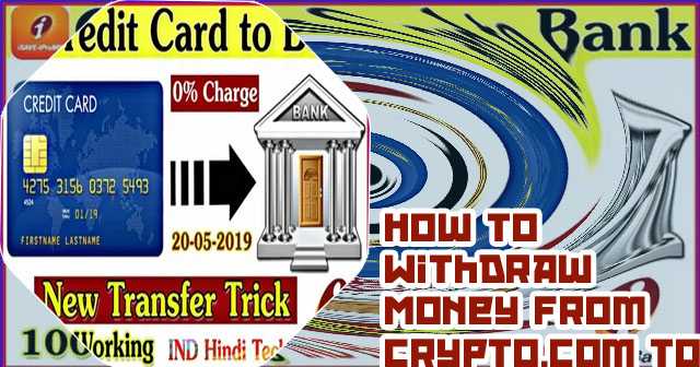 How to transfer from crypto com to bank account